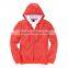Blank zip up hoodie orange hoody sweatshirt waterproof hoodies