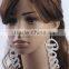 new design acrylic letter earrings 2015 Punk earring jewelry Hip Hop acrylic letter earring