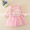 Duoduo princess 2015 winter wearings korean sweet autumn wraps/dresses kids clothes set dress set