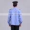 Good Quality Cheap Blue Hotel Guard Design Security Uniforms Wholesale Made in China