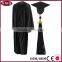 Classic design graduation ceremony dresses undergraduate cap and gown