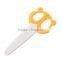Colorful Stainless Steel Home Office Yellow student/Kids Cutting Scissors