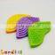 BPA Free Sew in Wave Shape Educational Teething Toy Plastic Baby Teether