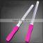 1PCS Nail Art File Fork Files Polish Buffer Tips Tools Gel Silicone handle