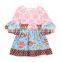 top quality lamp floral ruffle polka dot little gril boutique dress