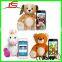Wholesale 12in Talking Bunny Plush For Kids With Blue