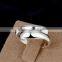 Sterling Silver Raindrop Tear Ring Size 7 Band