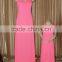 maxi ladies dresses pink family matching clothing