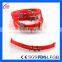 letters and numbers theme silicone bracelets