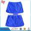 Plain blue panels netball skirt Netball short skirts tennis game skirts for bodysuit