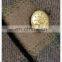 latest checked navy wool women coat new model oem service