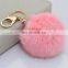 Jewels Charm crafted from 100% authentic rabbit fur