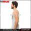 100% cotton printed tank tops for man
