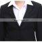 Brand Quality Slim Fit 100% Polyester Customized Color Size 2 pieces Plus Size Ladies Black Formal Pant Suits Manufacturer