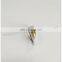 DZ6220 flat back fancy triangle frame crystal stones for necklace pendant