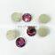Round crystal sew on beads flat back wholesale for shose making