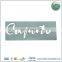 Good Quality Self-adhesive Label Metal Stickers Custom Logo