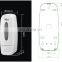 Wall mounted bracket alcohol hand sanitizer dispenser,refillable disinfectant soap and lotion dispenser