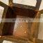 Natural rusty red color corten steel flower pot