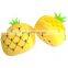 Kawaii Fruit Coin Bags Customized Promotion Gift Silicone Purse Women Pineapple Zipper Wallets