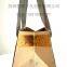 Trapezoidal Flower Foldable Handbag Kraft Paper Gilding, no Adhesive Bonding Five Stars