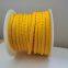 Recomen supply good quality  UHMWPE core  and polyester cover boat moring ropes  34mm sailing rope