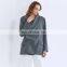 TWOTWINSTYLE Blazer For Women Notched Long Sleeve Casual Minimalist Coat Female Irregular