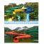 Tongxin Water House With Big Fiberglass Water Slide T-8204