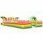 Jungle Theme Inflatable Horse Eerby Running Race Track Games For Events
