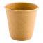Bio Food Paper Cups- Brown Kraft Cardboard Cup-Compostable Cup with PLA Inner Coating Take-Out Soup Cup-Eco-friendly Disposable Biodegradable Cups, 300ml