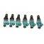 Free Shipping!Fuel Injectors Set of 6 For BMW 2.5L 3.0L M3 323 525 0280150415 0280156349 New