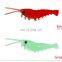 Factory Price Fishing Lure wholesale plastic soft Shrimp 3.5CM  50pcs/bag  soft bait Luminous Lures Fishing