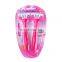 The latest pink hair removal knife for women is gentle and does not stimulate hair removal.