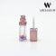 LP004 Empty Cosmetic Liquid Lip Gloss Tube Container Lipstick Screen Printing Square Hot Stamping Screw