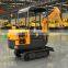 Cheap rubber track trailer mini excavator for sale