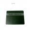 vintage color high quality genuine leather mouse pad mouse mat square shape mousepad