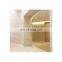 Honed Moca cream limestone wall panels inner wall paneling