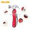 Camping Multitool Tool Outdoor MultifunctionalClawhammerSurvival Combination Tool with Screwdrivers Saw Bottle Opener