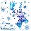 Suncatcher Decorative Packing Inside Snowflakes Indoor Children Blue Car Custom Window Sticker Glass Film