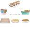 Cheap WHolesale Natural Bamboo Bowl And Serving Tray Eco Friendly Handmade Heathy Bowls in bulk