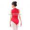 Turtle-neck Zipper Tank Gymnastics Leotard for Sale
