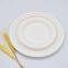 Disposable plate, degradable thickened paper plate, eco-friendly tableware, birthday cake plate, heatable pulp dinner plate, picnic plate