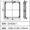 radiator Radiator 202-00015B Fits Doosan Daewoo DH500-7 Excavator