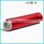 Slim 2600mAh external battery charger with led lighting
