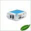 Shenzhen Dual USB Mobile Travel Charger factory price 5V 2.1A mini 2-Port dual USB wall Charger