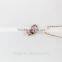 hot design jewelry colorful oil drip camera shaped necklace