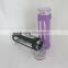 Promotional glass bottle, angle water bottle