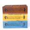Vintage Zakka Desktop wooden storage box