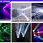 2016 Hot sell 8*10W RGBW Rolling LED Spider Sharp Beam Light