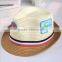 wholesale summer sun hat for children Jazz fedora cowboy fedora hat fedora straw hat children